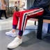 Hàn Quốc phiên bản của các xu hướng của mạng lưới màu đỏ trong chín quần đàn ông và phụ nữ Quan Zhilong với quần chân bàn chân đẹp trai t chùm quần mỏng triều mùa hè