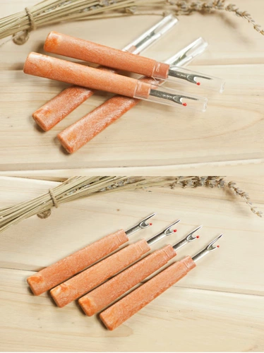 Одежда проволочная головка скрещенной стежок Имитация деревянная ручка Разборка