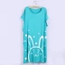 Cộng với phân bón XL nightdress modal lỏng hoạt hình nữ mùa hè mỏng phần béo MM200 kg đồ ngủ phụ nữ mang thai dịch vụ tại nhà