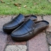 Giày đi dạo đường phố nước Anh dành cho người lớn không thấm nước chống trượt đậu lười giày dép giày công sở nhà bếp bộ chân giày cao su giày nước giày nam chịu nước Rainshoes