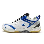 Giày cầu lông Olympus CT-111 màu trắng và xanh Giày thể thao giày nam và nữ - Giày cầu lông