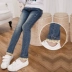 Quần jeans trẻ em dài cho bé trai 12 bé gái mùa xuân Phiên bản Hàn Quốc của quần bút chì 15 tuổi 2019 quần legging xuân hè quần jean trẻ em giá rẻ Quần jean