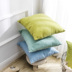 Cotton dày và vải lanh thắt lưng gối văn phòng ghế sofa gối tựa lưng giường xe vải eo đệm dài vuông gối vuông tựa lưng Trở lại đệm / Bolsters