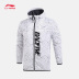 Li Ning loạt áo khoác thể thao và giải trí da trùm đầu phần mỏng dây kéo windproof của nam giới quần áo chống nắng thể thao trench coat 2018 áo gió đẹp Áo gió thể thao