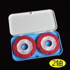 Коробка для ниток 硅胶轴主线盒钓鱼多功能渔具盒6轴4轴大线轴钓鱼线组盒子线圈盒