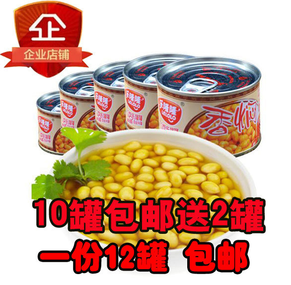 Lelong Longxiangpu пострадает соевый сою восточный 184G*12 банок удобство питание Соевые овощные овощи словосочетание овощ