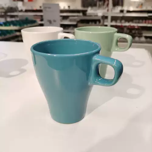 Ikea, кофейная чашка со стаканом, глина