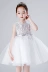 Váy bé gái mùa hè 2019 mới siêu ngoại trẻ em váy trắng công chúa váy bé gái váy xòe - Váy Váy