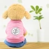 Quần áo cho chó mùa xuân và mùa hè Quần áo thú cưng Teddy VIP hơn Xiong Xue Nai Rui Bomei kẻ sọc quần áo thú cưng denim bốn chân - Quần áo & phụ kiện thú cưng