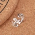 Phiên bản Hàn Quốc của nhẫn S925 sterling bạc Xiangyun nhẫn hoa rỗng Nhật Bản và Hàn Quốc tươi mới và sành điệu