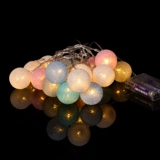 Рождественская декоративная макарон -Королевая декоративная лампа сцены атмосфера