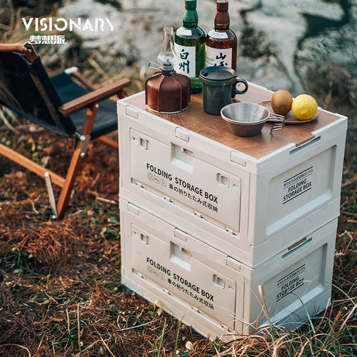Дорожный складной ящик для хранения для кемпинга для авто, японское снаряжение