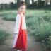 Westward Journey Trang phục nhiếp ảnh của trẻ em Trang phục cổ tích Zixia Lắc cùng cô gái Hanfu Trang phục nữ Hiệp sĩ - Trang phục Trang phục