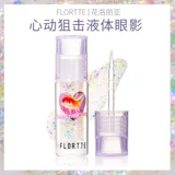 Flortte, тени для век, блестящие матовые блестки для ногтей, хайлайтер
