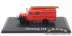Atlas 1:72 Hanomag L28 Mô hình hợp kim xe cứu hỏa Hiển thị tĩnh Bộ sưu tập trang trí mô hình tàu hỏa Chế độ tĩnh