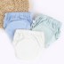 Em bé tập đồ lót không thấm nước có thể giặt được thấm nước tã cotton Em bé học quần cố định tã siêu mỏng nam nữ - Tã vải / nước tiểu pad mua quần bỏ bỉm Tã vải / nước tiểu pad