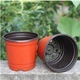 Hai màu chậu hoa rơi bad chậu hoa chậu hoa nhựa chậu ươm chậu dinh dưỡng nguồn cung cấp vườn chậu đất nung trồng cây Nguồn cung cấp vườn
