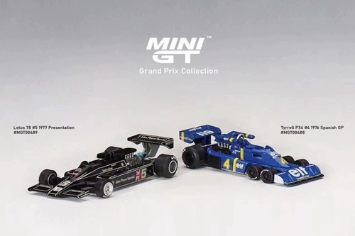 TSM MINI GT 1:64 Lotus 78 Tyrrell № 4 P34 Модель F1
