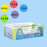 Детский бассейн для младенца для новорожденных, акриловый массажер для ванны