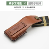 Защитная зажигалка ручной работы, универсальный чехол, из натуральной кожи, защита при падении