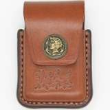 Защитная зажигалка ручной работы, универсальный чехол, из натуральной кожи, защита при падении