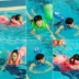 Nam giới và phụ nữ bơi vòng dày trẻ em bơi người lớn vòng tròn ba thế hệ của vòng bơi vai vòng tròn học bơi thiết bị