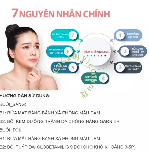 Тайский набор Kem Tri Nam Nam Tui Cao Cap Thai Lan