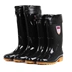 Giày đi mưa mùa đông ống cao và nhung mưa ủng nam nước ấm giày ủng chống trượt lao động bảo hiểm giày dép Rainshoes