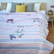 Ins nhỏ tươi giường bông bao gồm điều hòa không khí chăn 1.5 m 1.8 m bông tấm duy nhất mảnh sofa đệm leo mat