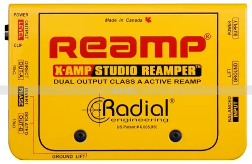 Spot Radial X-AMP REAMP Сингл/500-й серия Active A Enlarced Reamp до уровня