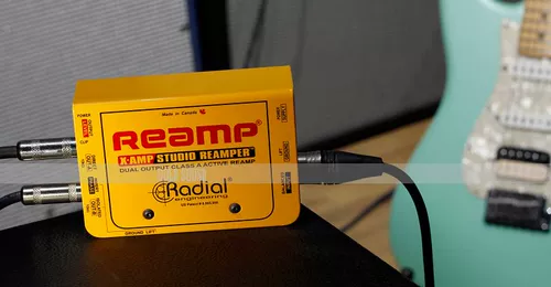 Spot Radial X-AMP REAMP Сингл/500-й серия Active A Enlarced Reamp до уровня