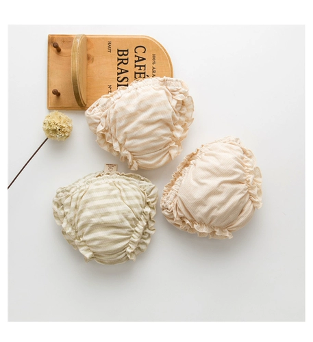 Хлопковое нижнее белье для раннего возраста, детские шорты, безопасные штаны для девочек, 1-3 лет