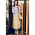 [WZK01045] Jasmine Một bộ sưu tập nhẹ nhàng và say mê âm ỉ trước và sau khi mặc một chiếc áo đan len cổ tròn áo len đẹp Cardigan