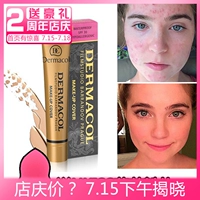 Dermacol 黛 蔻 kem che khuyết điểm mụn trứng cá marks bìa mụn mặt tàn nhang quầng thâm tattoo waterproof nền tảng chất lỏng phấn nước sunisa