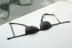 Bộ bikini đồ lót nữ mỏng áo ngực mềm cup không có vòng thép sâu V sexy 70AB75AB80 tam giác chống ánh sáng