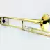 Nhạc cụ kèn trombone Jinbao Alto Trombone JBSL-700 B nhạc cụ kéo trombone ống phẳng - Nhạc cụ phương Tây