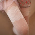 Siêu mỏng retro đùi ren quần trắng polka-dot ren vớ công chúa Nhật vớ vớ đen vớ chống móc tất nữ cổ ngắn Vớ