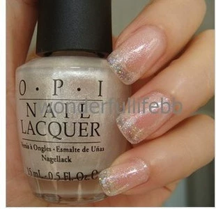 OPI, оригинальный импортный белый элегантный лак для ногтей, США, 36, долговременный эффект