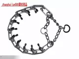Гуджия Цепи собаки высококачественная нержавеющая сталь двух стимул цепь шеи кольцо для кольца собаки шейная шейка мусорная корзина