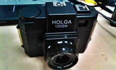 LOMO камера 自用闲置功能完好lomoholga120gcfn玻璃镜头 黑色 漏光大师