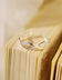 Nhẫn 925 sterling bạc thiết kế tối giản lượn sóng vòng thời trang Hàn Quốc mở bạc có thể điều chỉnh ngón trỏ đuôi nhẫn nữ nhẫn cưới vàng 18k Nhẫn