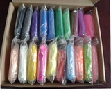 Прозрачная глина, без сушки в лампе, 2000 грамм, 20 цветов