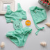 Được xuất khẩu sang Hàn Quốc áo tắm cho bé gái ba chiều mới của Hàn Quốc Đồ bơi một mảnh cho bé gái trong bộ đồ bơi bé gái đồ bơi trẻ em quần rời Bộ đồ bơi của Kid