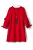 Châu Âu 2019 xuân mới cỡ lớn tay áo nữ bảy điểm mỏng Một chiếc váy chữ 200 kg váy đỏ lỏng lẻo - A-Line Váy A-Line Váy