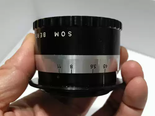 Французский -сделанный Som Berthiot Flor 165 мм 1: 4,5 большой