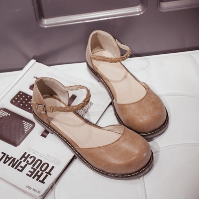 taobao agent Summer retro Japanese school skirt, sandals, season 2021