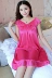 Nightdress nữ mùa hè băng lụa sling sexy kích thước lớn chất béo mm dài chiffon lỏng 200 £ dễ thương mùa hè đồ ngủ