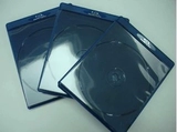 10 мм Blu -Ray CD коробка темно -синяя прямоугольная синяя коробка с двойной диском Blu -Ray Box Brubon с пленкой может быть вставлен