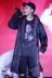 16 năm người đàn ông mới của áo khoác Wu Yifan với một phiên bản giới hạn phần dài lỏng áo gió thường không thấm nước áo mưa vài mô hình áo gió bomber nam Áo gió