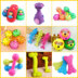 Pet toy puppy dog ​​vocal toy cắn cắn mol mol Teddy dog ​​puppy toy la hét gà huấn luyện bóng do choi thu cung Mèo / Chó Đồ chơi